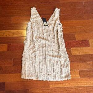 Rachel Zoe ruffled shift dress.